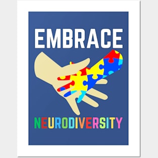 NEURODIVERSITY HANDSHARE Posters and Art